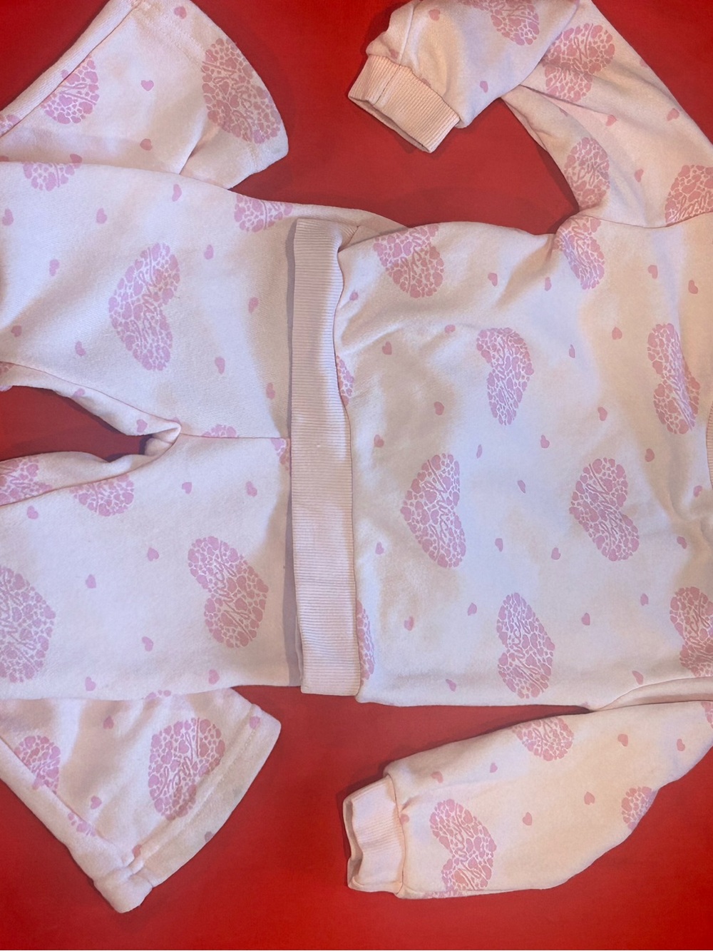 Juicy Couture Pink Heart-Print Kids Pajama Set
